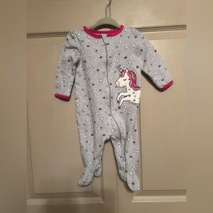 Wonder Nation Gray Unicorn One Piece